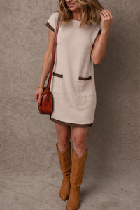 Karsyn Trim Shift Mini Dress-Reef Love