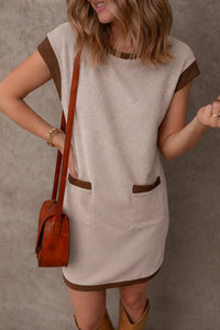 Karsyn Trim Shift Mini Dress-Reef Love