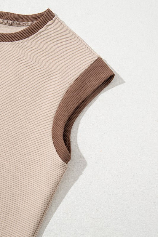 Karsyn Trim Shift Mini Dress-Reef Love