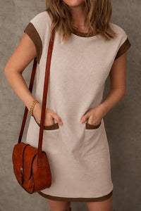 Karsyn Trim Shift Mini Dress-Reef Love