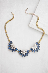 Kathy Bib Necklace | Navy-Lovoda-Reef Love