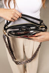 See-through and Clear -Kendall Leopard Stadium Camera Crossbody-Reef Love