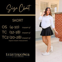 Kylie Leopard Mini Skort-Reef Love