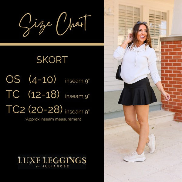 Kylie Leopard Mini Skort-Reef Love