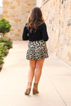 Kylie Leopard Mini Skort-Reef Love