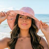 Watercolor Accent Cargo Hat