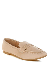 Lumina Penny Strap Studded Loafers-Reef Love