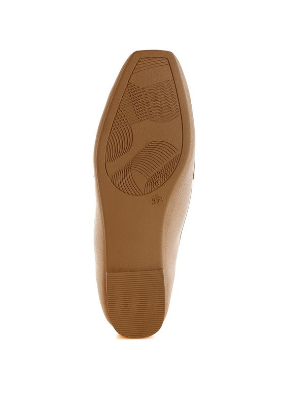 Lumina Penny Strap Studded Loafers-Reef Love