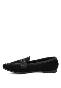 Lumina Penny Strap Studded Loafers-Reef Love