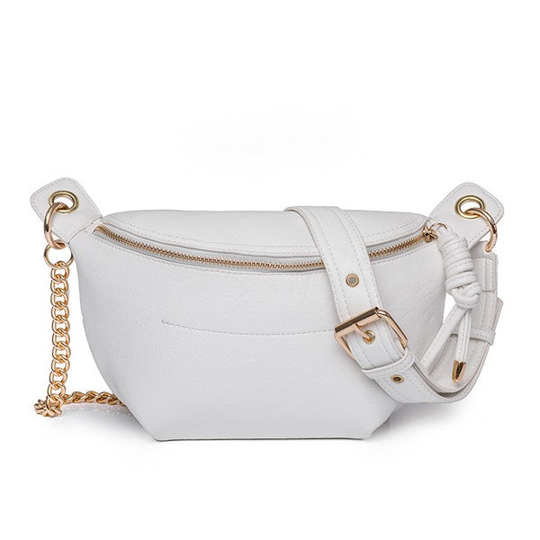 Luxe Convertible Sling Belt Bum Bag-Crossbody Fanny Pack-Reef Love