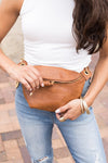 Luxe Convertible Sling Belt Bum Bag-Crossbody Fanny Pack-Reef Love