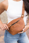 Luxe Convertible Sling Belt Bum Bag-Crossbody Fanny Pack-Reef Love