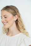 Shop MRS Stud Earrings-Celebrate your “Mrs” moment with lightweight calligraphy stud earrings. Perfect for brides, bachelorettes, honeymoons & anniversaries. Stainless steel posts.-available at Reef Love online boho-chic boutique