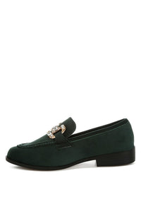 Maestro Diamante Embellished Horsebit Loafers- Boho Chic Styles by Reef Love