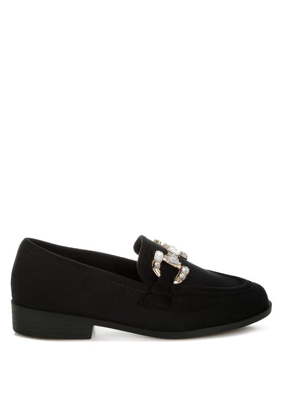 Maestro Diamante Embellished Horsebit Loafers- Boho Chic Styles by Reef Love