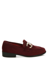 Maestro Diamante Embellished Horsebit Loafers- Boho Chic Styles by Reef Love