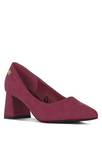 Malai Block Heel Pumps- Boho Chic Styles by Reef Love
