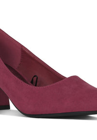 Malai Block Heel Pumps- Boho Chic Styles by Reef Love