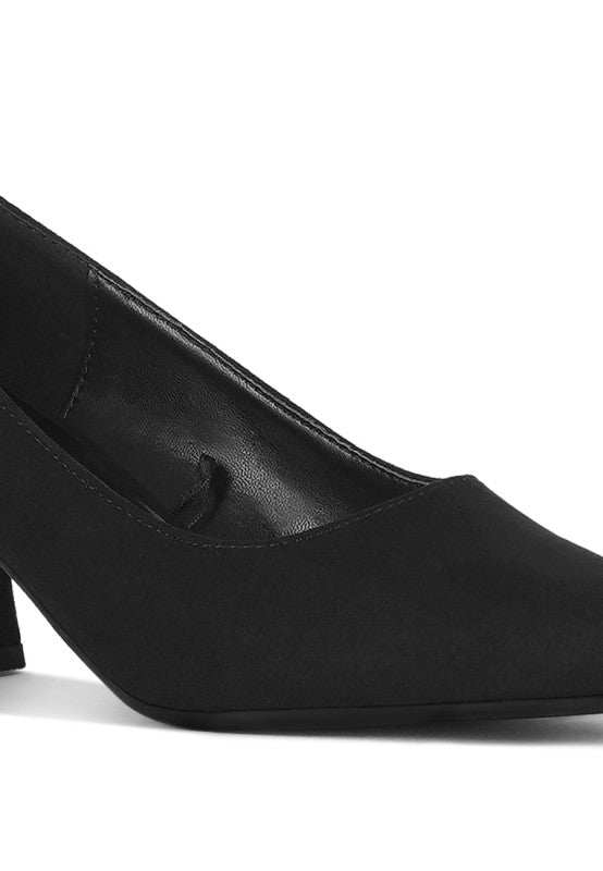 Malai Block Heel Pumps- Boho Chic Styles by Reef Love