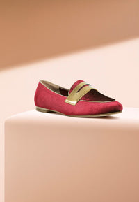 Malta Penny Strap Velvet Loafers- Boho Chic Styles by Reef Love