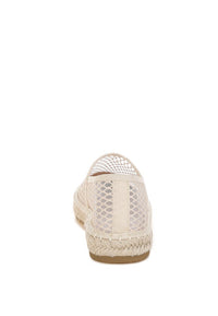 Manara Mesh Espadrille Loafers-Manara Mesh Espadrille Loafers by London Rag are a unique piece with a mesh upper which gives a sheer look with the juxtaposition of the classic espadrilles.