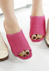 Marengo Raffia Chunky Heel Clogs-Reef Love