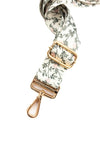 Marissa Crossbody Saddle Bag with Interchangeable Strap Set-The Marissa Crossbody Bag Bundle includes 1 olive saddle bag + 4 straps. Versatile vegan leather saddle bag with gold hardware and interchangeable straps.-Reef Love