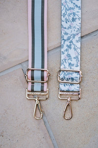 Marissa Crossbody Saddle Bag with Interchangeable Strap Set-The Marissa Crossbody Bag Bundle includes 1 olive saddle bag + 4 straps. Versatile vegan leather saddle bag with gold hardware and interchangeable straps.-Reef Love