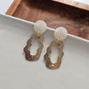 Shop Marley Earrings - Iridescent-Marley Earrings in iridescent acetate with gold-plated brass. Lightweight & hypoallergenic—funky statement earrings perfect for parties, nights out & bold style.-available at Reef Love online boho-chic boutique