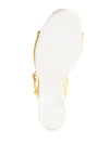 Mazaro Raffia Chunky Sandals-Reef Love