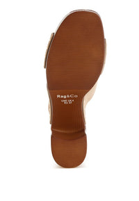 Mearsk Genuine Suede Leather Clogs