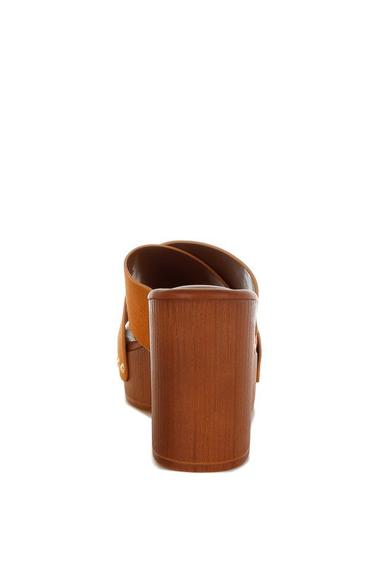 Mearsk Genuine Suede Leather Clogs