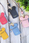 Mouse Ears Lanyard | Ticket Credit Card Holder Wallet