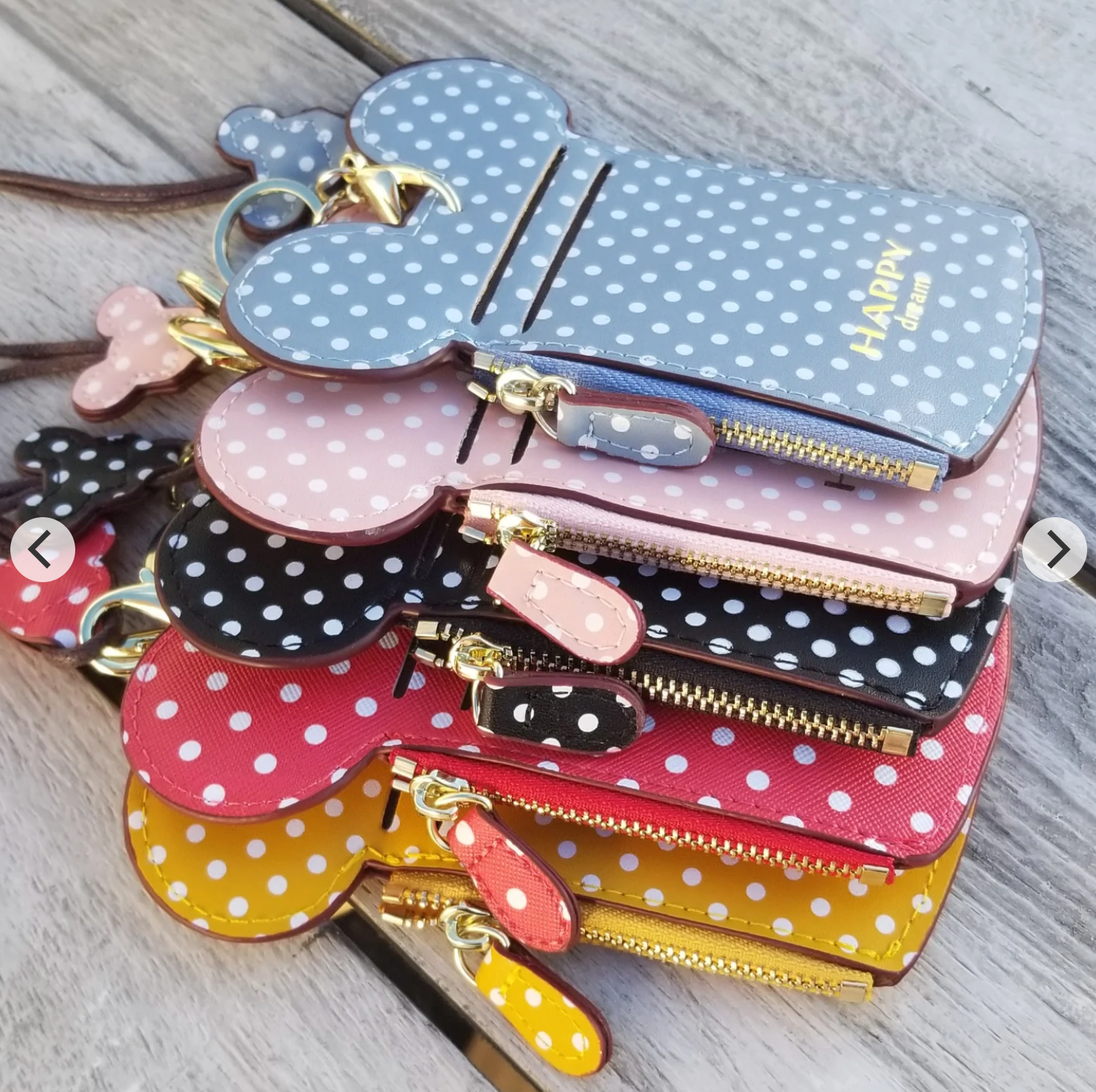 Mouse Ears Lanyard | Ticket Credit Card Holder Wallet