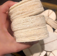 Natural Loofah Facial Pads, 5-Pack