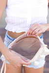 Naya Crochet Tassel Clutch-Reef Love