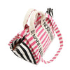 Nicole Lee USA Letter Striped Tote Bag