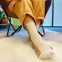Noble Floral Beauty Socks- Boho Chic Styles by Reef Love