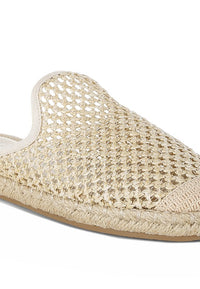 Nongai Raffia Espadrilles Mules-Reef Love