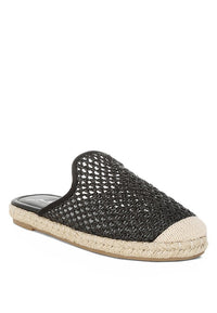 Nongai Raffia Espadrilles Mules-Reef Love