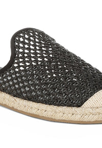 Nongai Raffia Espadrilles Mules-Reef Love