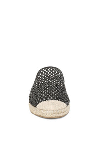 Nongai Raffia Espadrilles Mules-Reef Love