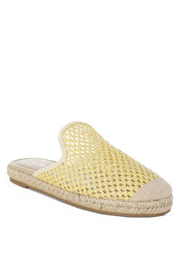 Nongai Raffia Espadrilles Mules-Reef Love