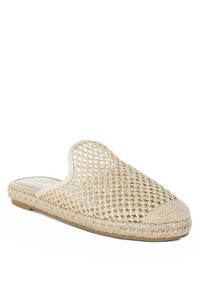 Nongai Raffia Espadrilles Mules-Reef Love
