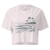 Ocean Scene Reef Love Women’s Graphic Crop Tee- Boho Chic Styles by Reef Love