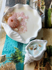 Ocean Whisper Seashell Scented Candle