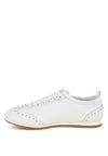 Odaya Studded Real Soft Leather Sneakers by Rag&Co