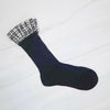 Oh So Chic Plaid Ruffle Top Socks-Add a preppy twist to your wardrobe with the Oh So Chic Plaid Ruffle Top Socks. Featuring a charming plaid design and delicate ruffle trim.