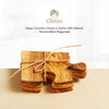 Olive Wood Coaster Puzzle 4-Pcs Set-Olive Wood Coaster Puzzle 4-piece set. Handcrafted from Mediterranean olive wood with unique grain patterns. Stylish, functional, and interactive home décor.-Reef Love