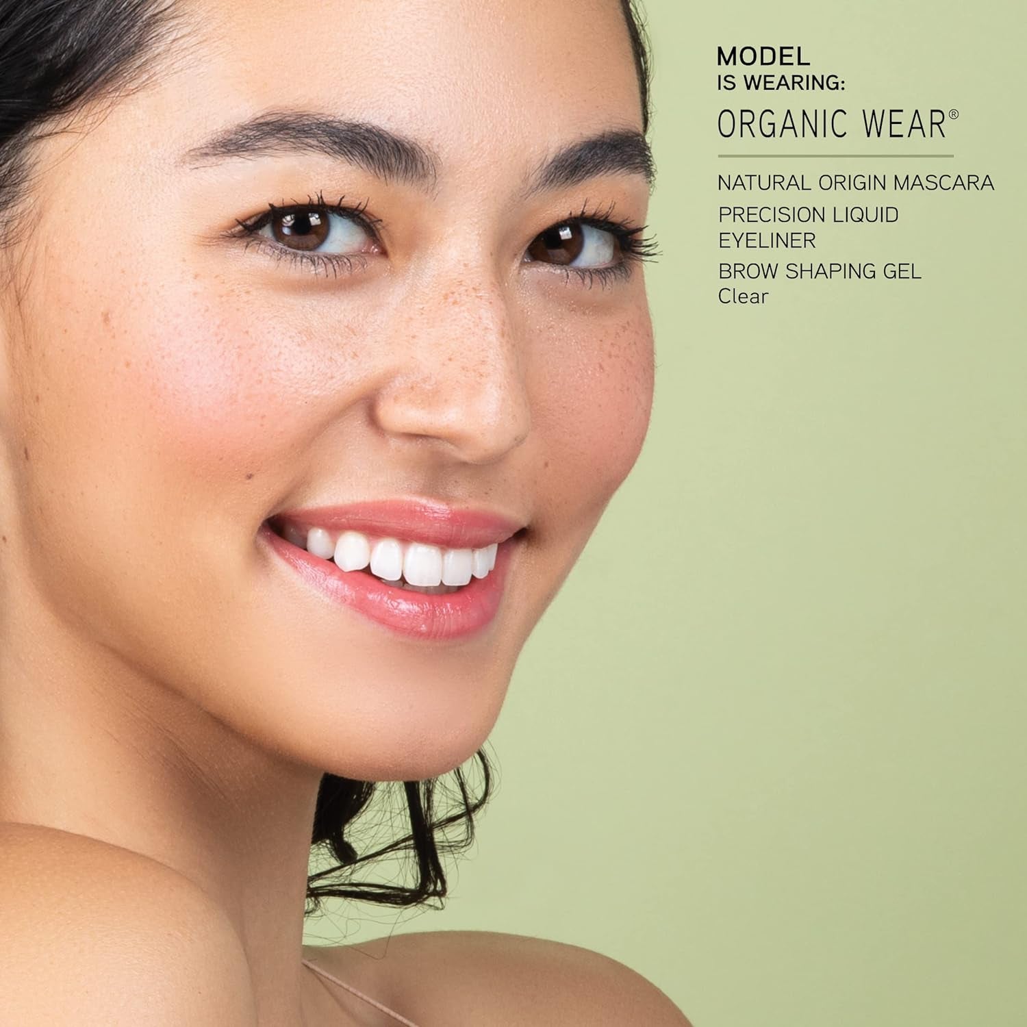 Organic Mascara Formula Organic Wear All Natural Origin Mascara,Organic Makeup,Black,Dermatologist Test